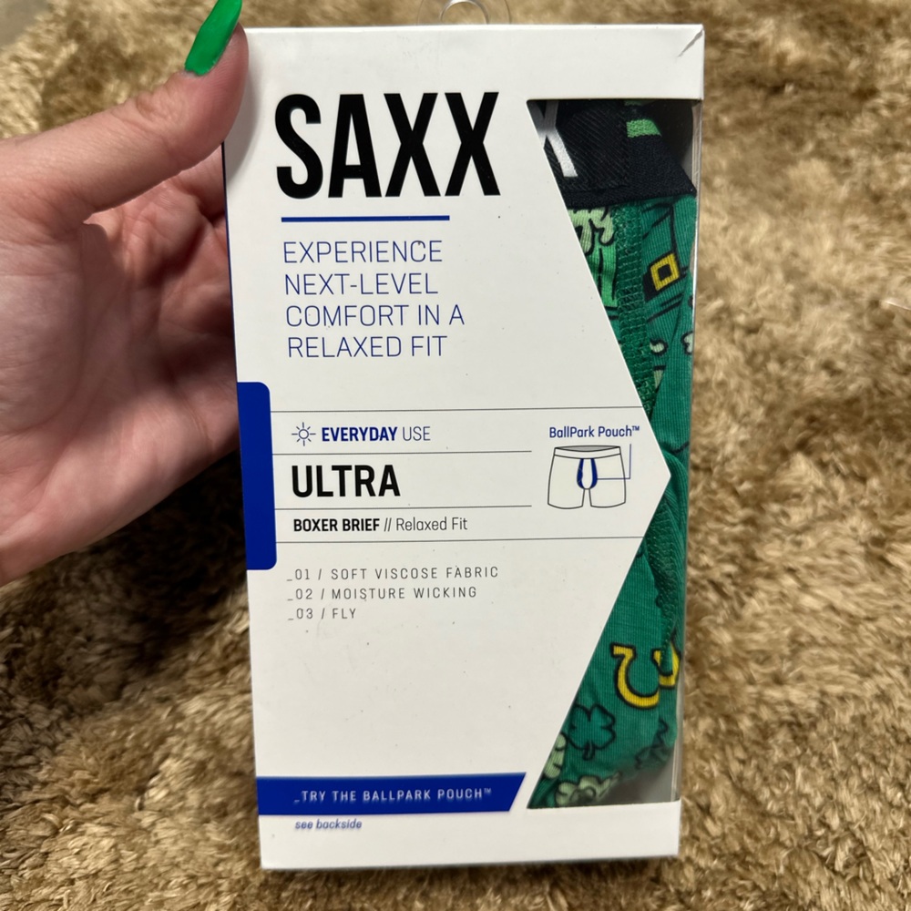 Saxx Underwear with Blue Accents